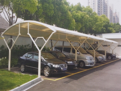 膜結構汽車棚